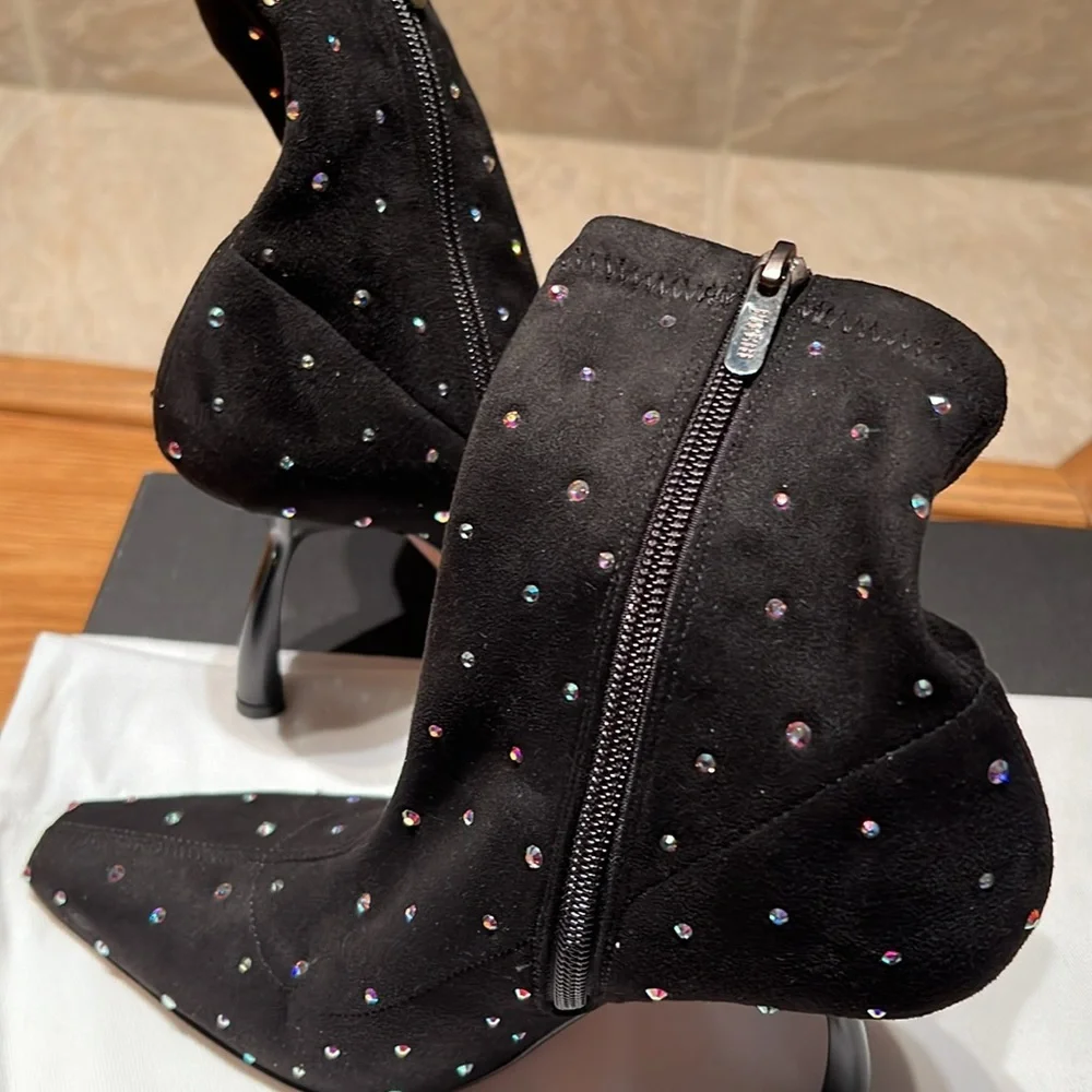 - Pīferi Merlin 100mm ankle boots